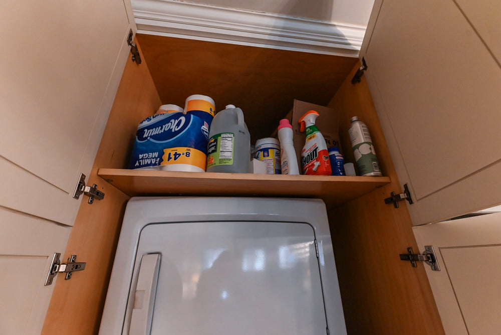 Plain & Fancy Transitional White Kitchen with Thermador Range