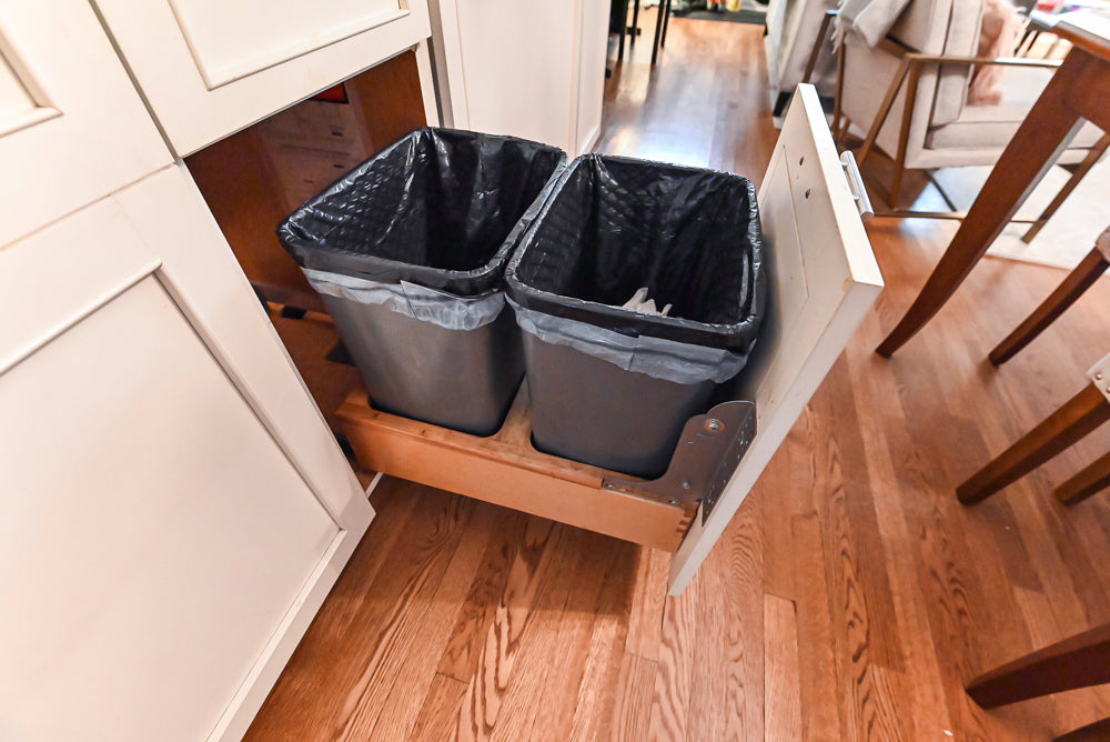Plain & Fancy Transitional White Kitchen with Thermador Range