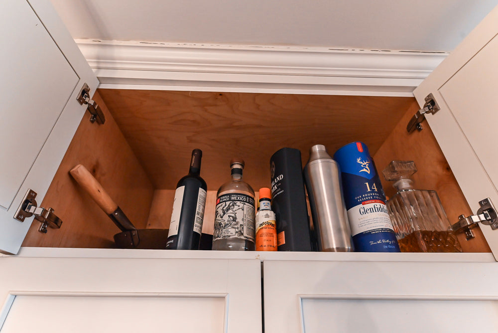 Plain & Fancy Transitional White Kitchen with Thermador Range