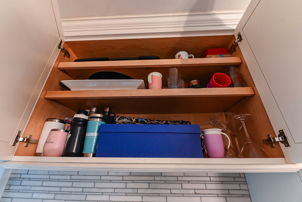Plain & Fancy Transitional White Kitchen with Thermador Range