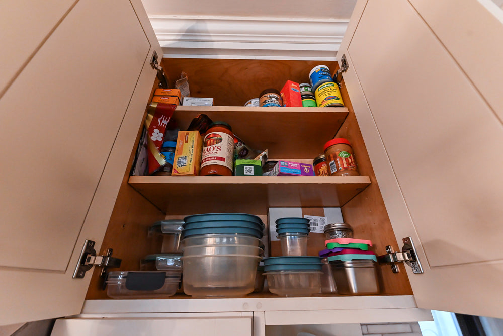 Plain & Fancy Transitional White Kitchen with Thermador Range