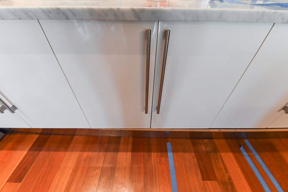 Pessina Cucine Modern Industrial White Kitchen with Island & Viking Appliances