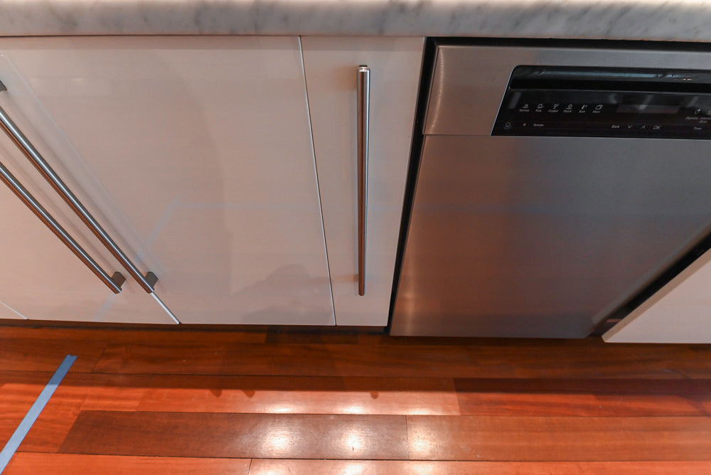 Pessina Cucine Modern Industrial White Kitchen with Island & Viking Appliances