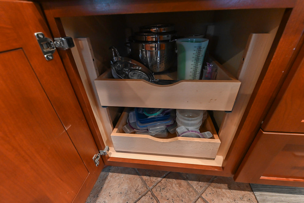 Plain & Fancy Transitional Classic Wooden Kitchen with Island and Sub-Zero 48" Refrigerator