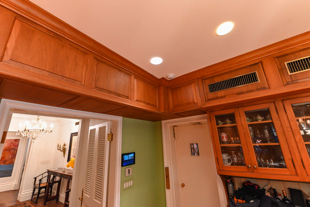 Premier Traditional Classic Wood Kitchen with Island & 60" Wolf Range