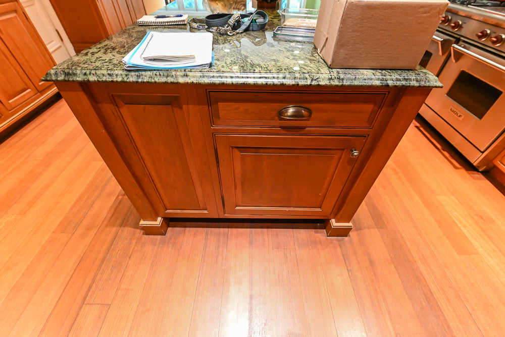 Premier Traditional Classic Wood Kitchen with Island & 60" Wolf Range