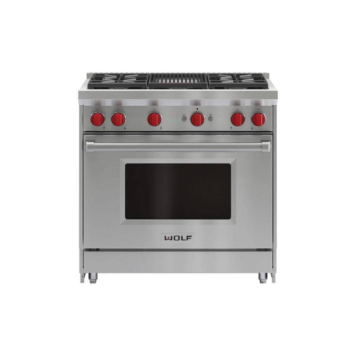 Wolf GR364C 36" Stainless Steel Pro-Style Gas Range