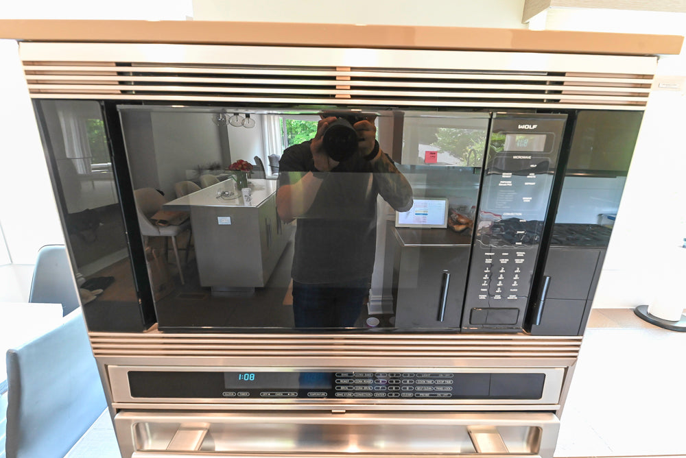 Rossana Modern Glossy Mexican Sand Kitchen with Island & Appliances