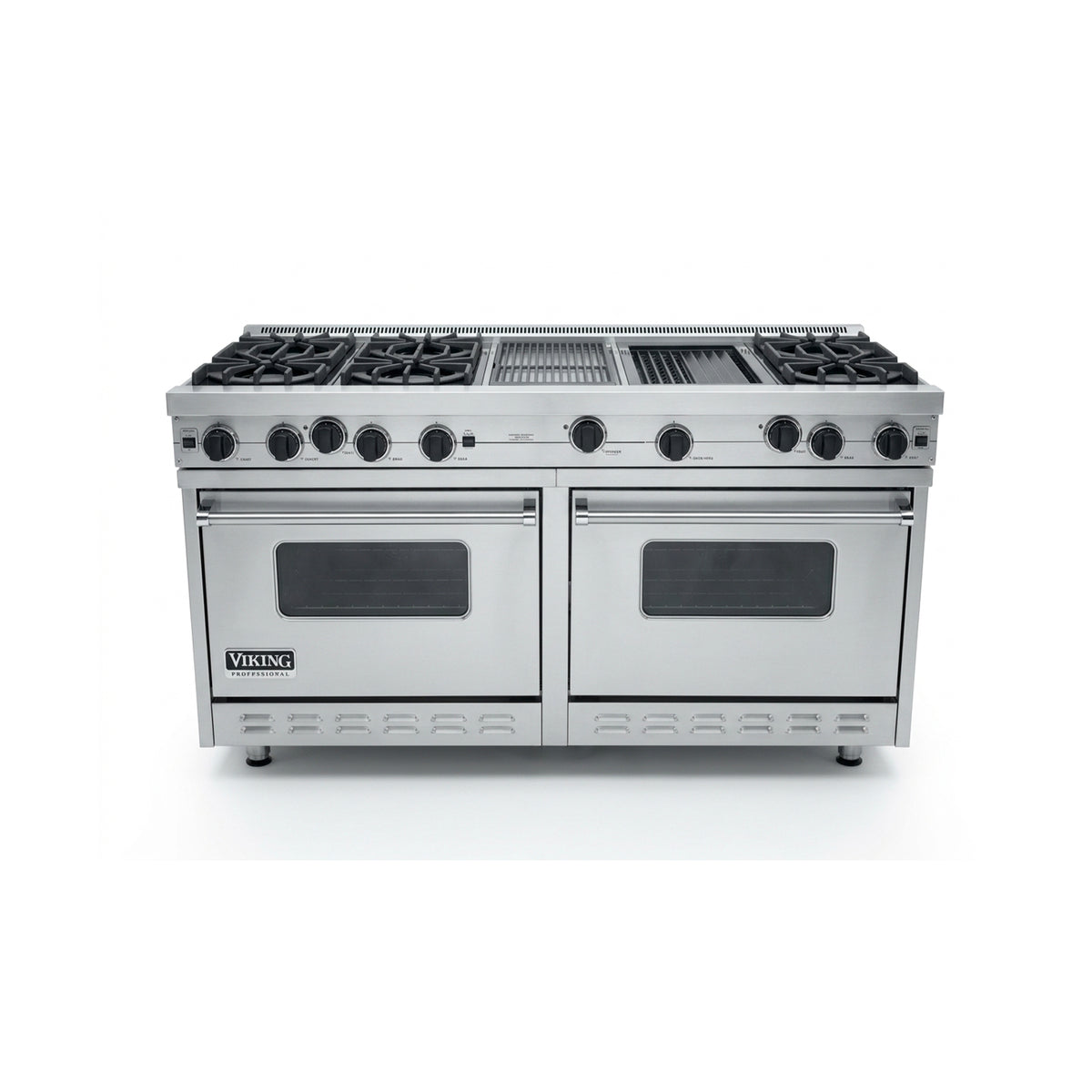 Viking VGRC605-6GQDSS 60" Stainless Steel Pro-Style Gas Range