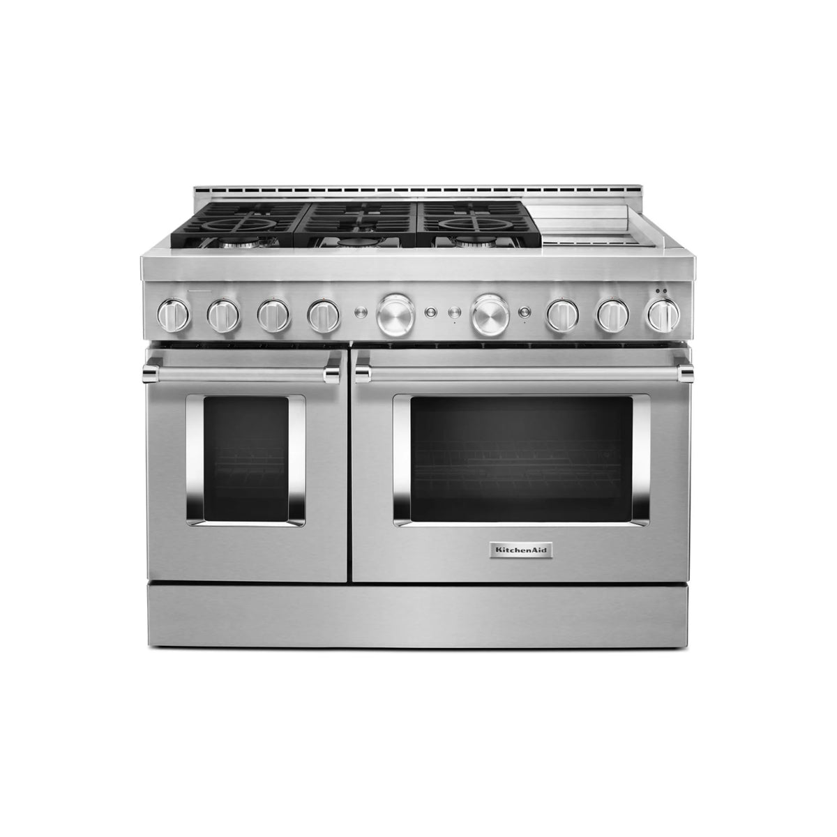 KitchenAid KFGC558JSS 48" Stainless Steel Gas Range