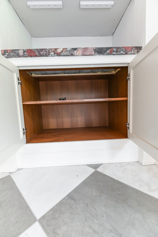 "The Dove" Transitional White Kitchen with Wolf 60" Range & Sub-Zero