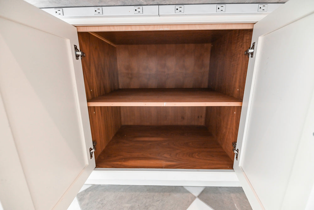 "The Dove" Transitional White Kitchen with Wolf 60" Range & Sub-Zero