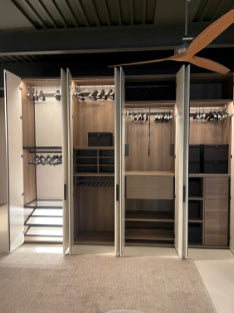 Boffi Antibes Modern White Built-In Closet