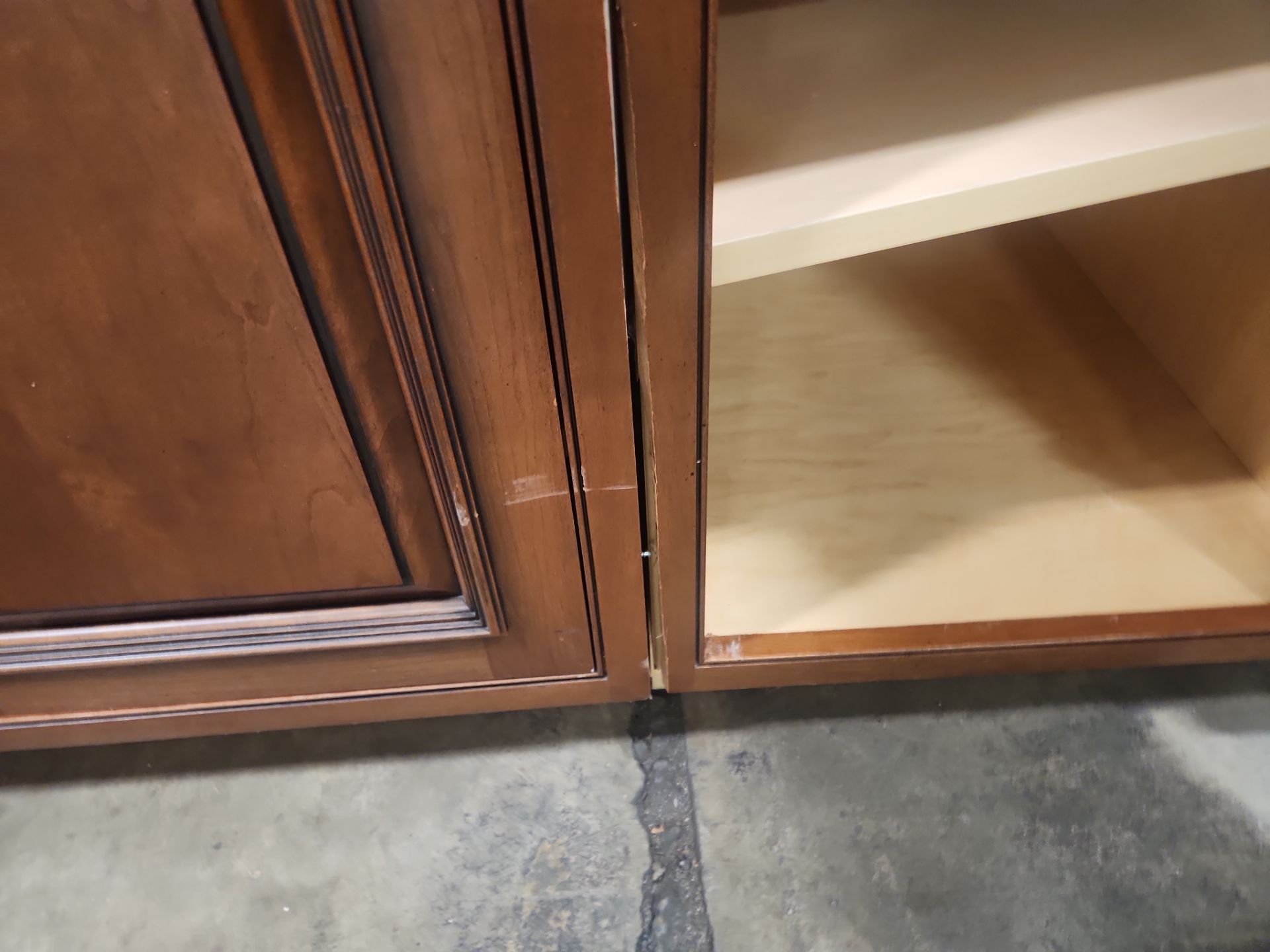 ÒThe ReserveÓ Custom Traditional Wood Butler's Pantry with Sub-Zero Wine Cooler