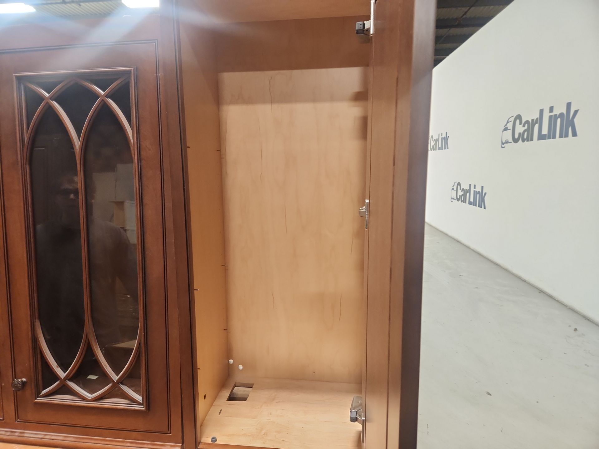 ÒThe ReserveÓ Custom Traditional Wood Butler's Pantry with Sub-Zero Wine Cooler