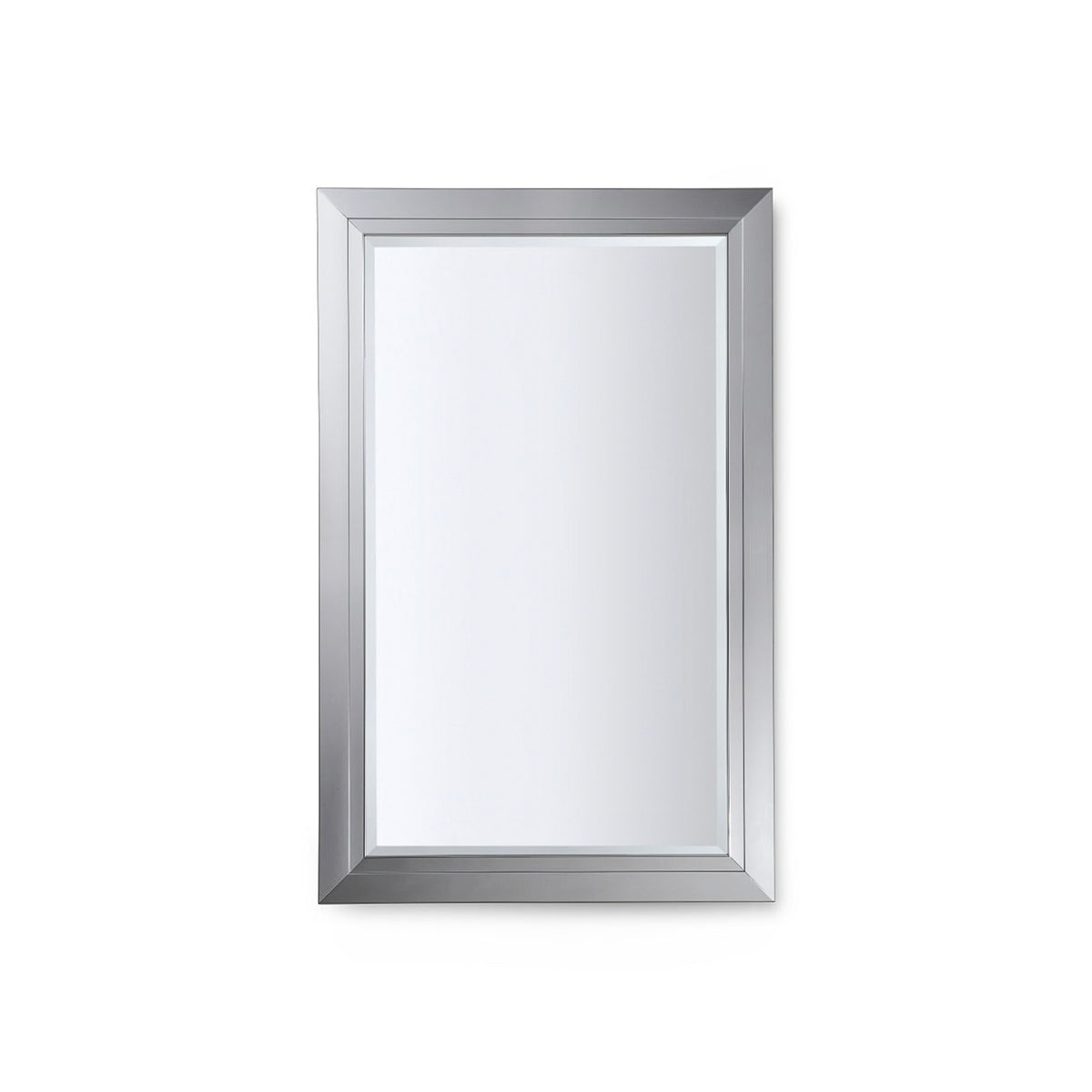 GlassCrafters Deco 23" x 36" Metal Framed Mirror Medicine Cabinet
