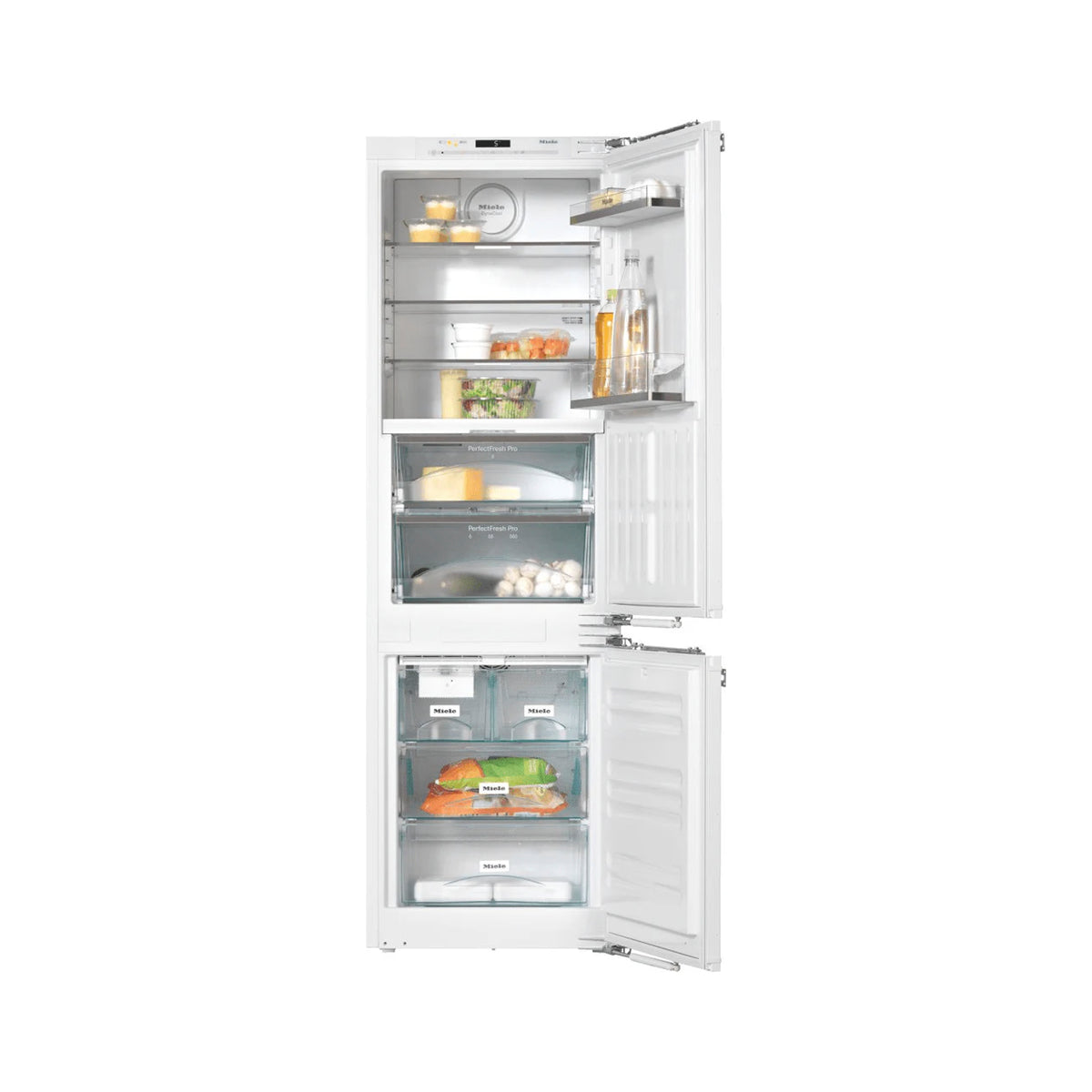 Miele Certified KFNS37692iDE-1 22" Panel Ready Bottom Freezer Refrigerator