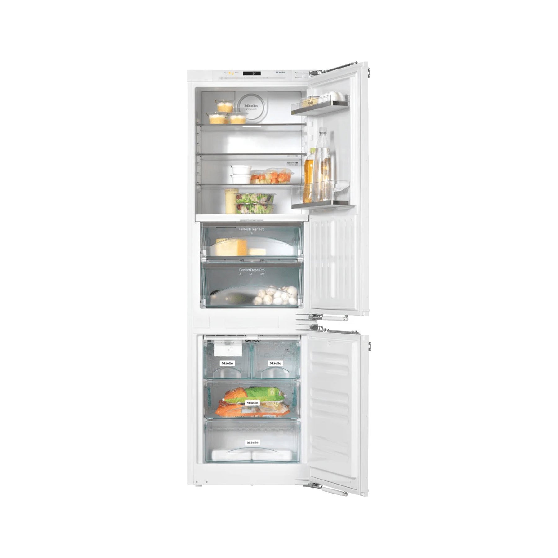 Miele Certified KFNS37692iDE-1 22" Panel Ready Bottom Freezer Refrigerator
