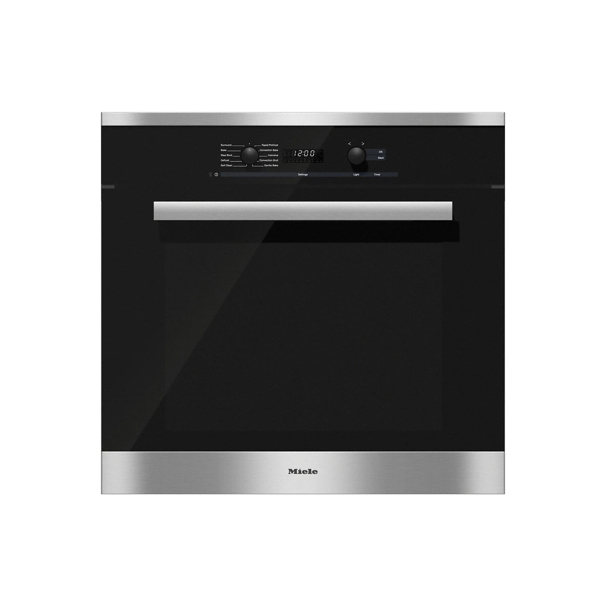 Miele Certified H6281BP 30" Stainless Steel Electric Single Wall Oven