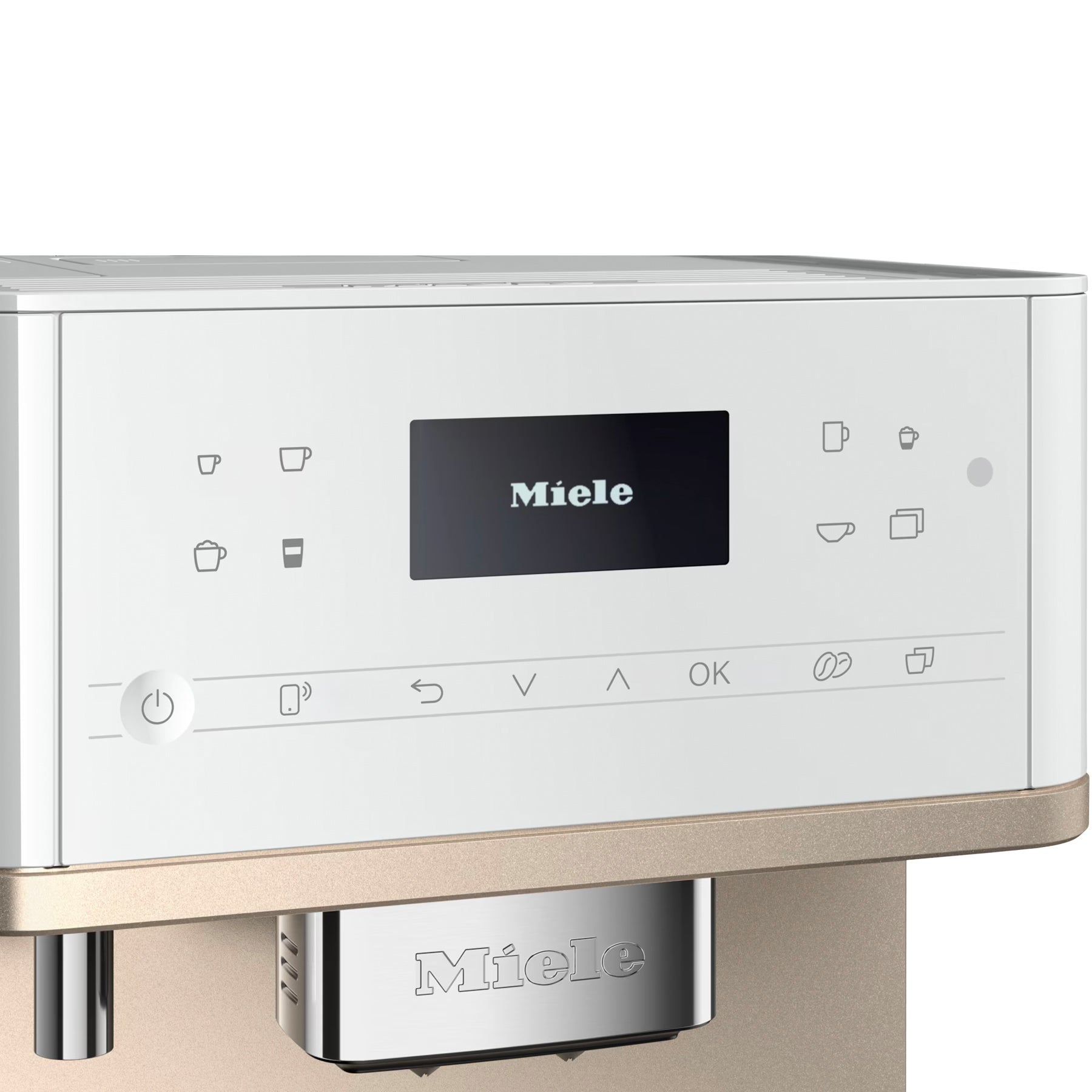 Miele MilkPerfection CM 6360 Lotus White-CM Countertop Coffee Machine
