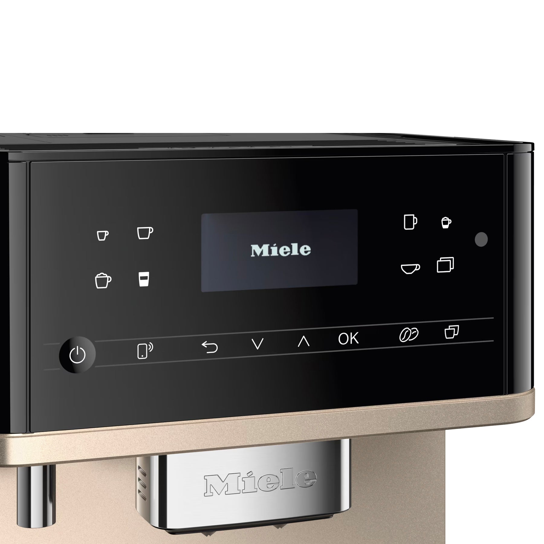 Miele MilkPerfection CM 6360 Obsidian black.CS Countertop Coffee Machine