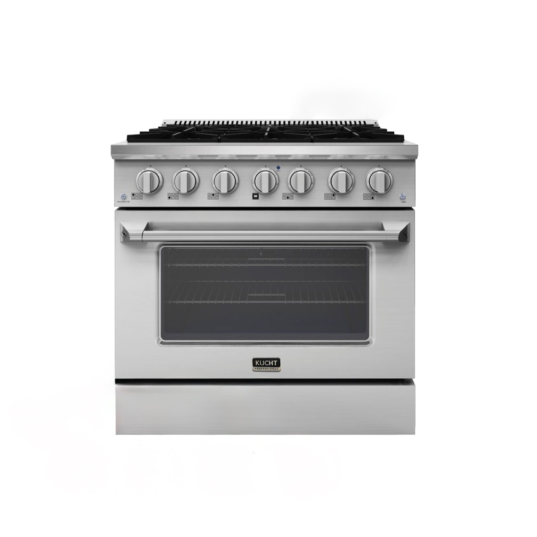Kucht Professional Pro-Class KDF362 36" Stainless Steel Dual Fuel Range