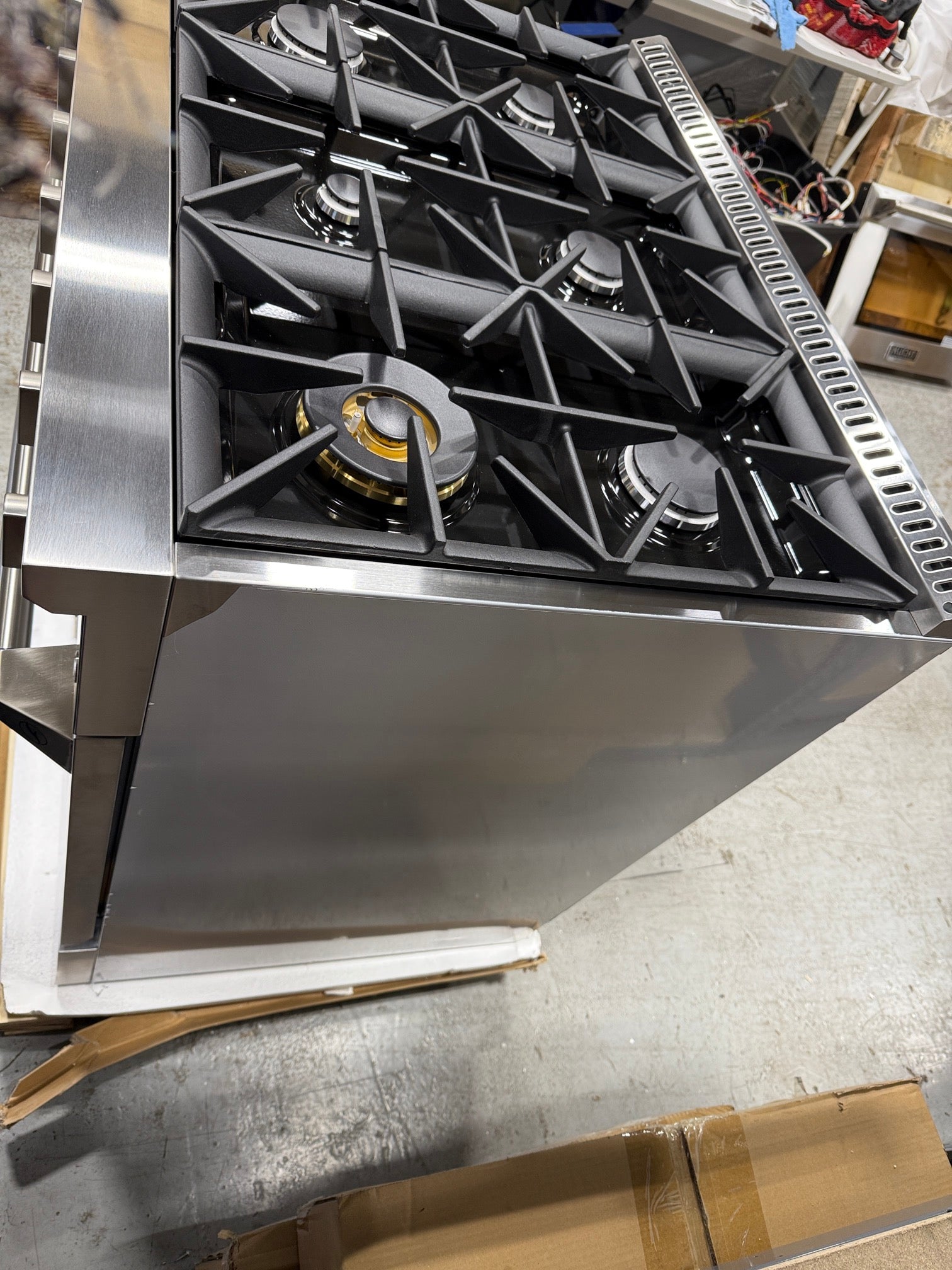 Kucht Professional Pro-Class KDF362 36" Stainless Steel Dual Fuel Range