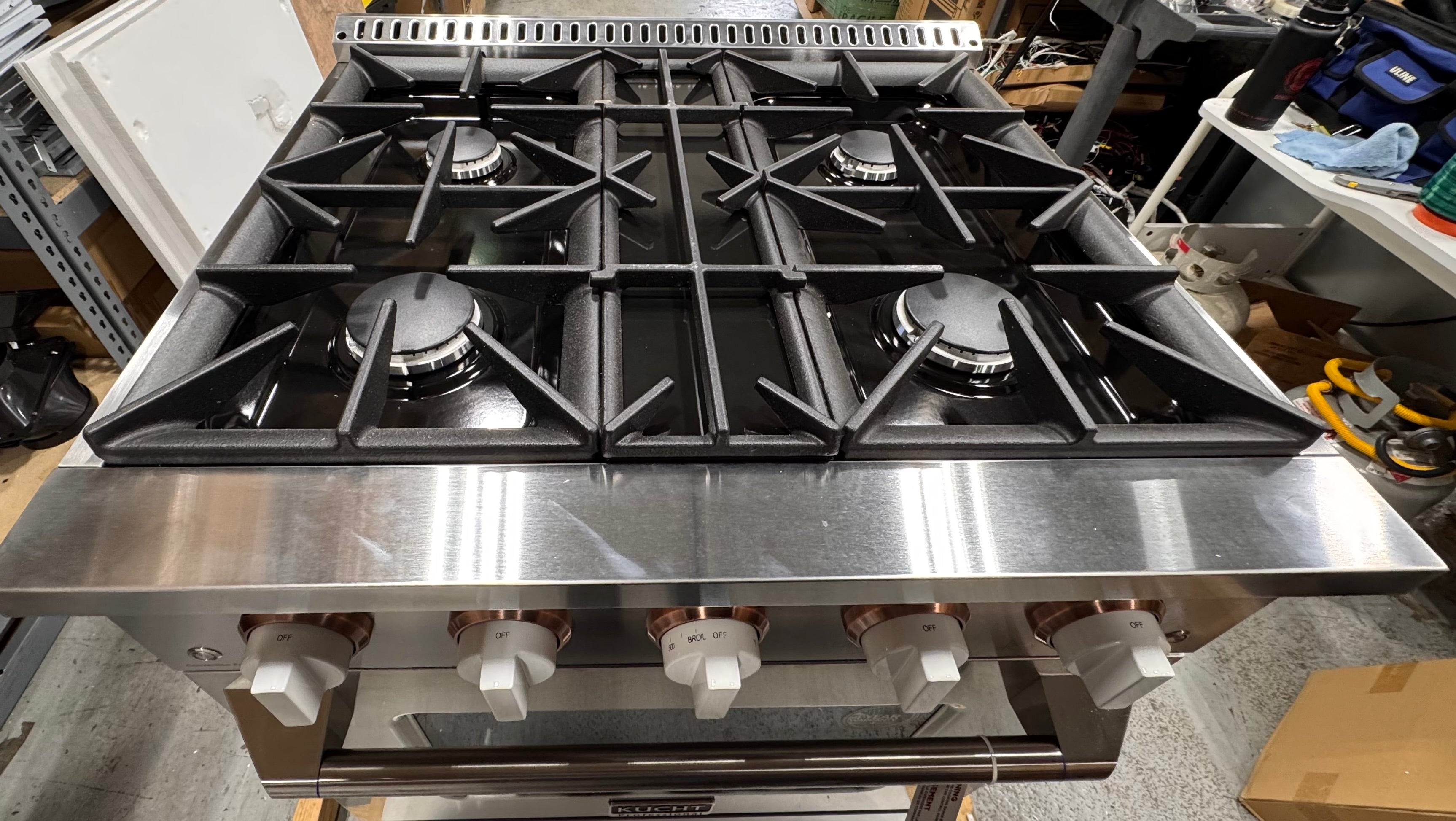 Kucht Professional KNG301 30″ Stainless Steel Pro Class Gas Range