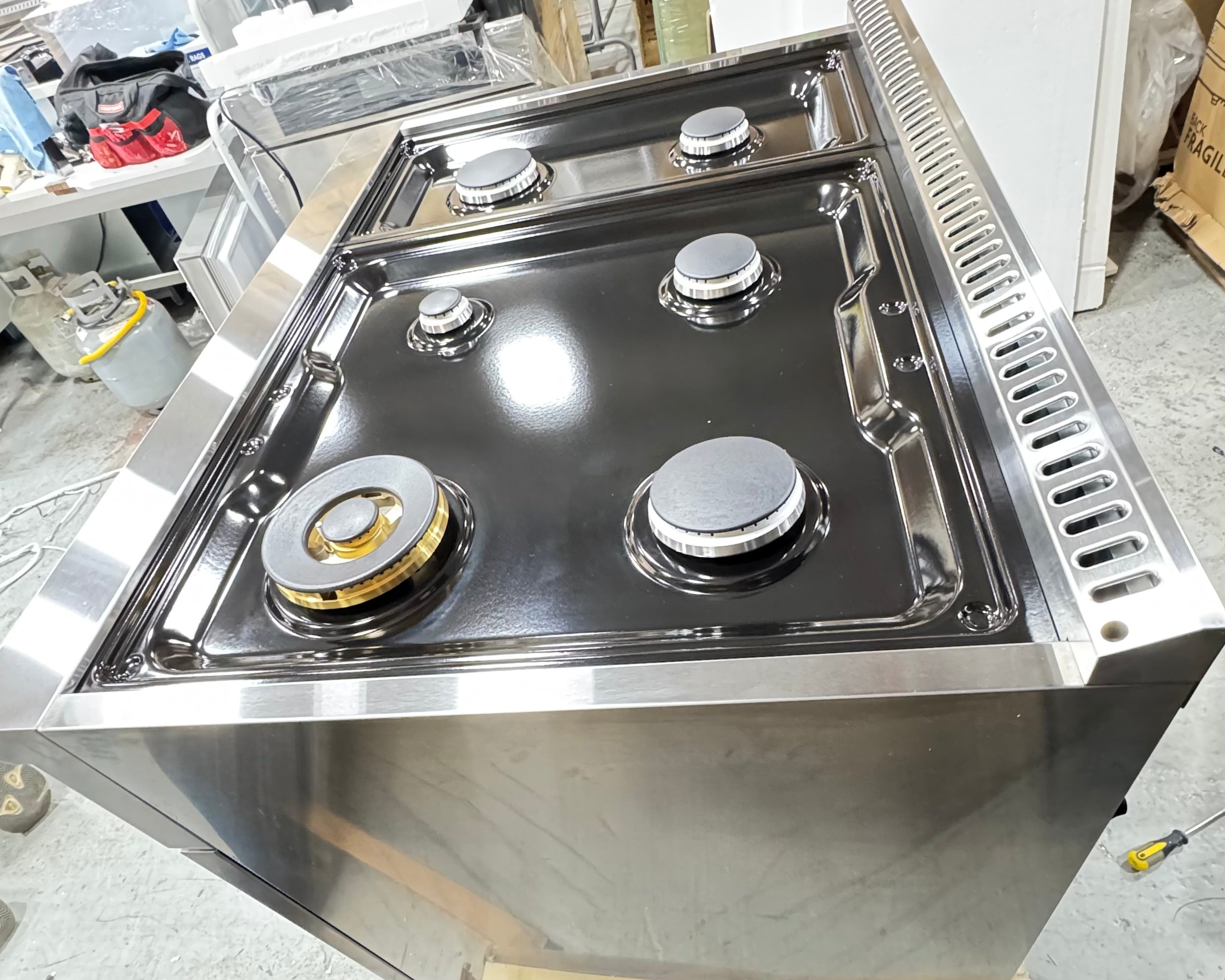 Kucht Professional KXP36-GL 36″ Stainless Steel Dual Fuel Range