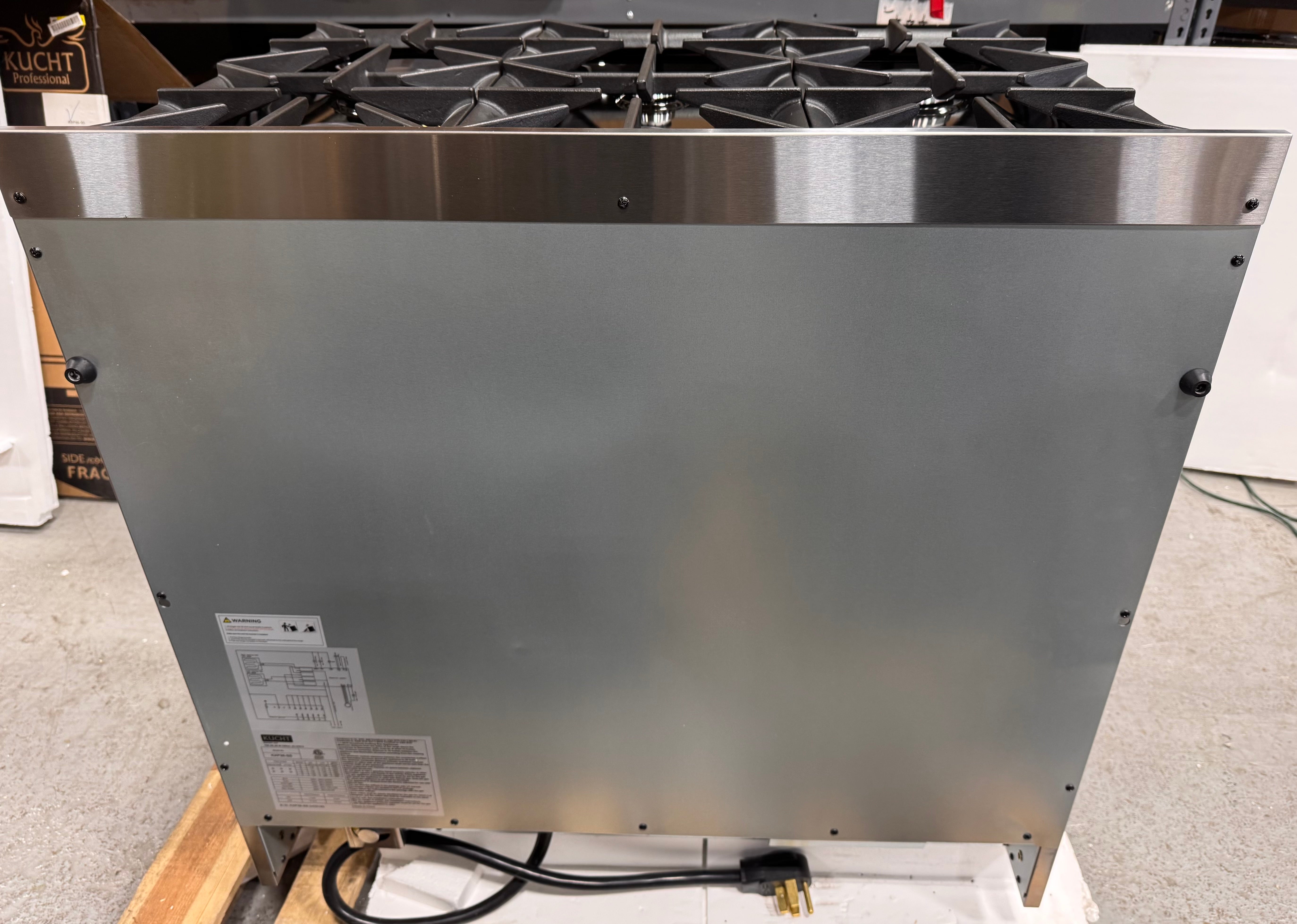 Kucht Professional KXP36-SS 36" Stainless Steel Dual Fuel Range