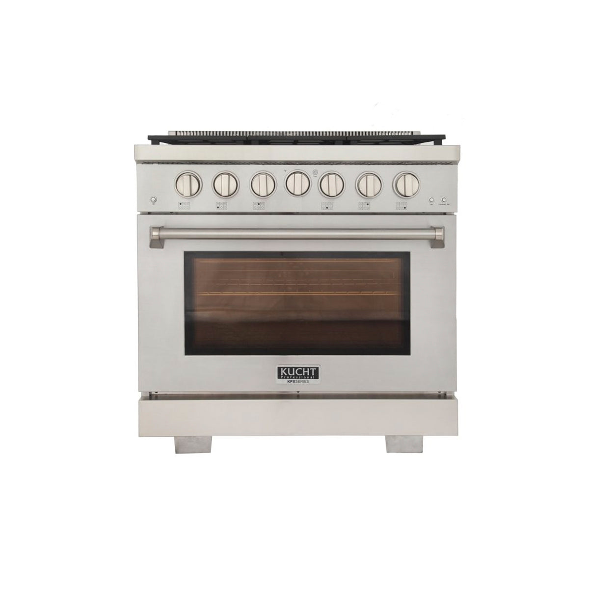 Kucht Professional KFX360 36″ Stainless Steel Gas Range