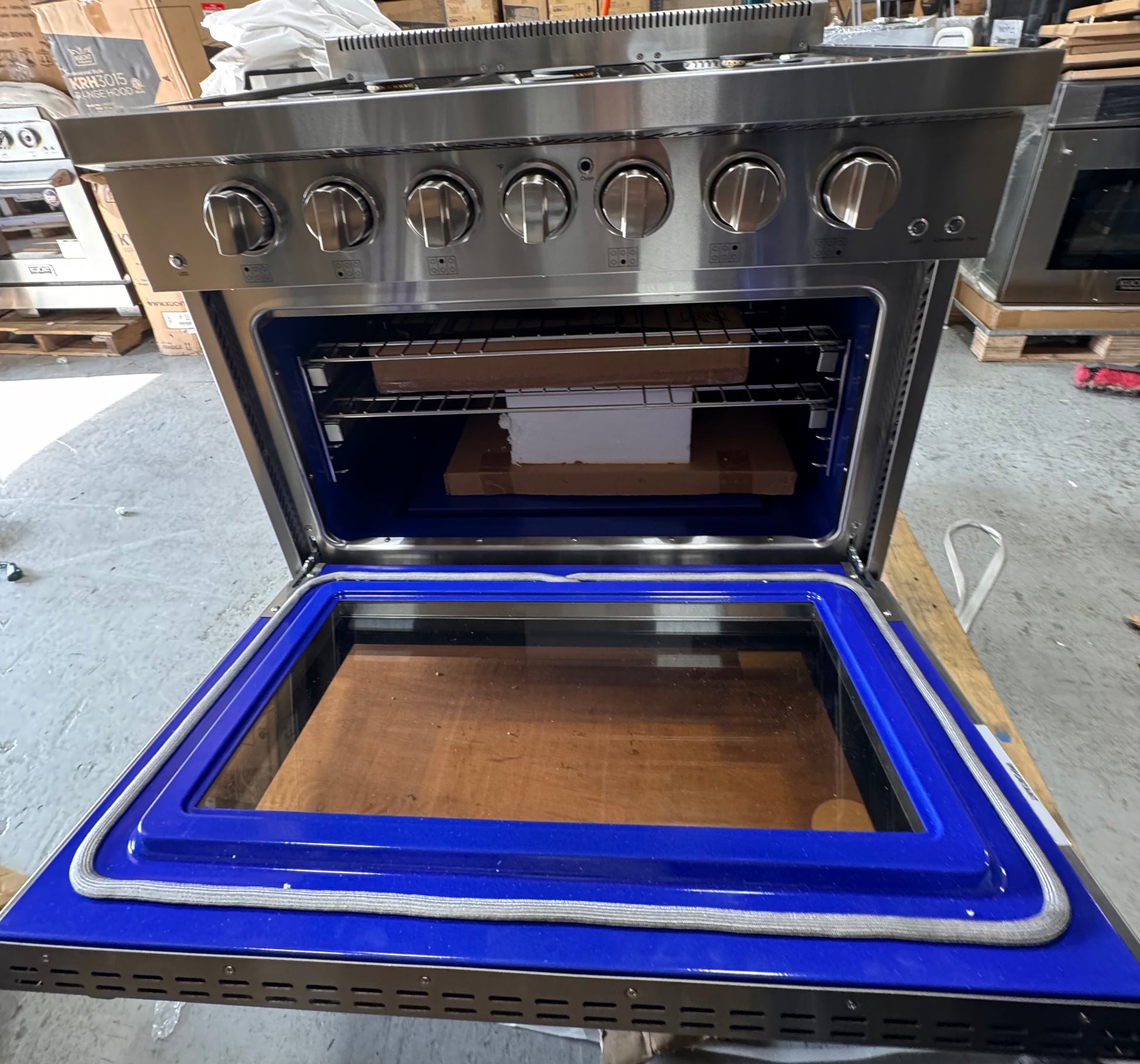 Kucht Professional KFX360 36″ Stainless Steel Gas Range