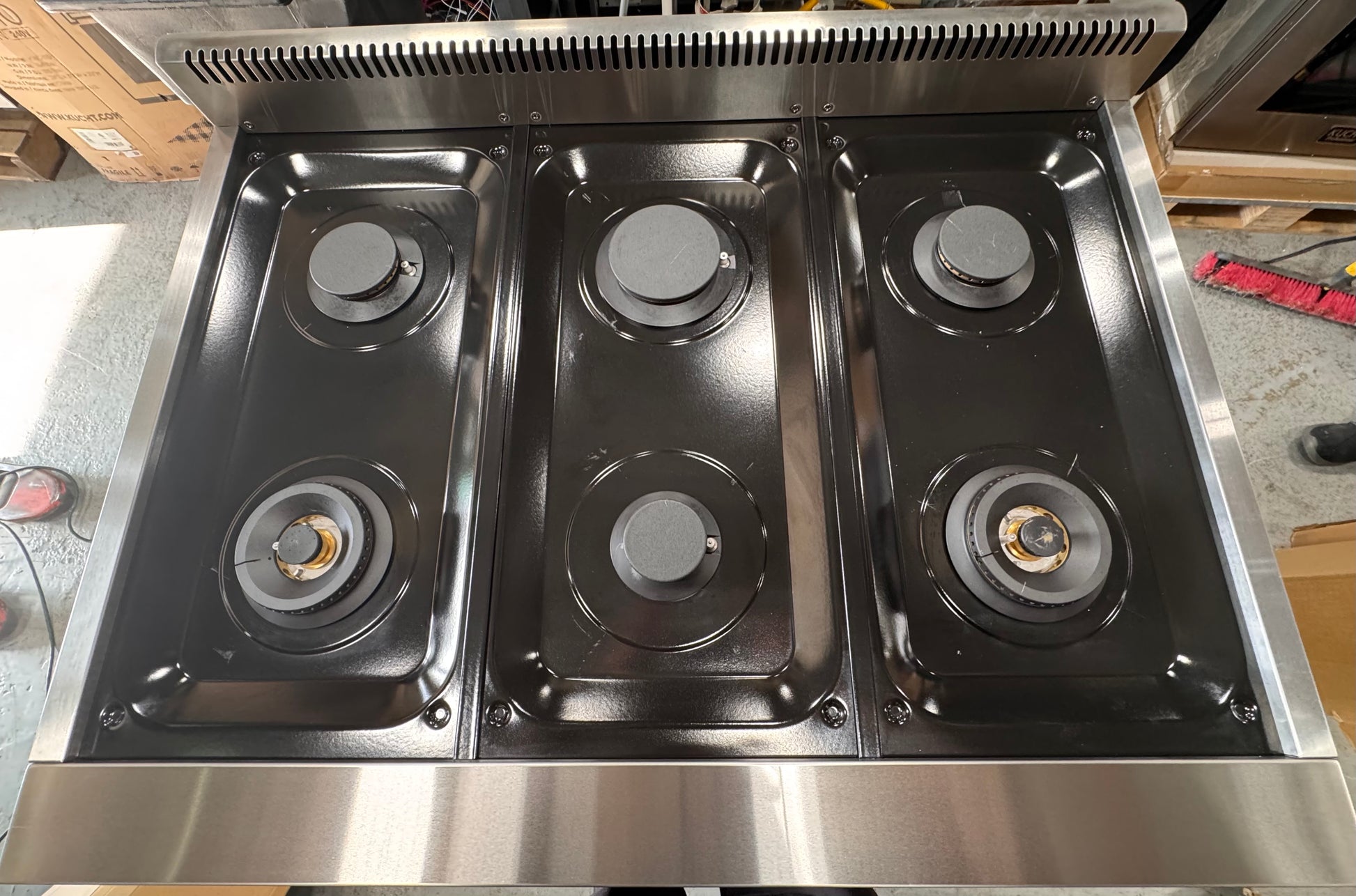 Kucht Professional KFX360 36″ Stainless Steel Gas Range