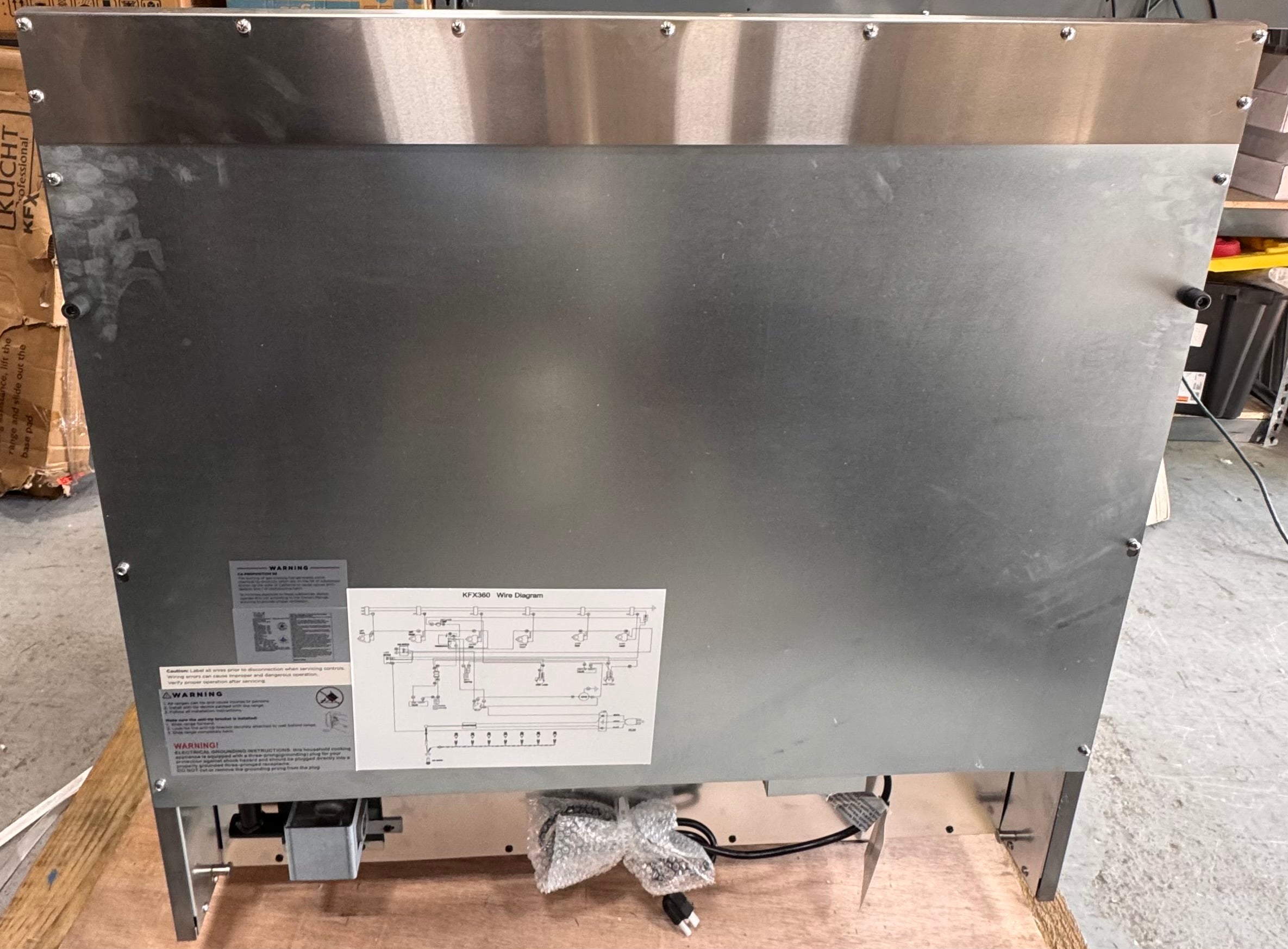 Kucht Professional KFX360 36″ Stainless Steel Gas Range