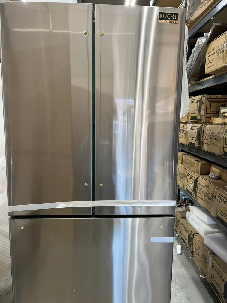 Kucht Professional K748FDS 36" Stainless Steel French Door Refrigerator
