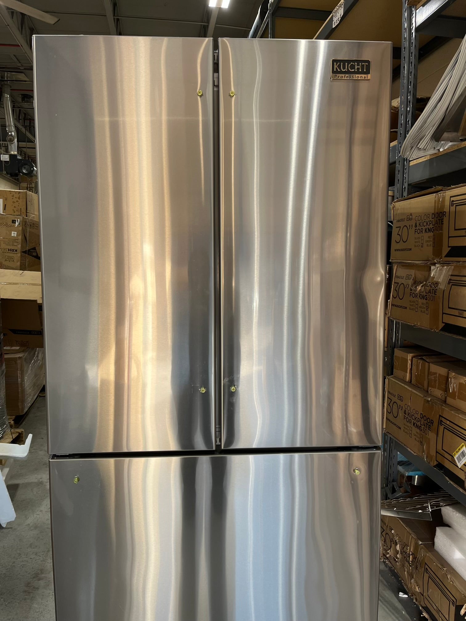 Kucht Professional K748FDS 36" Stainless Steel French Door Refrigerator