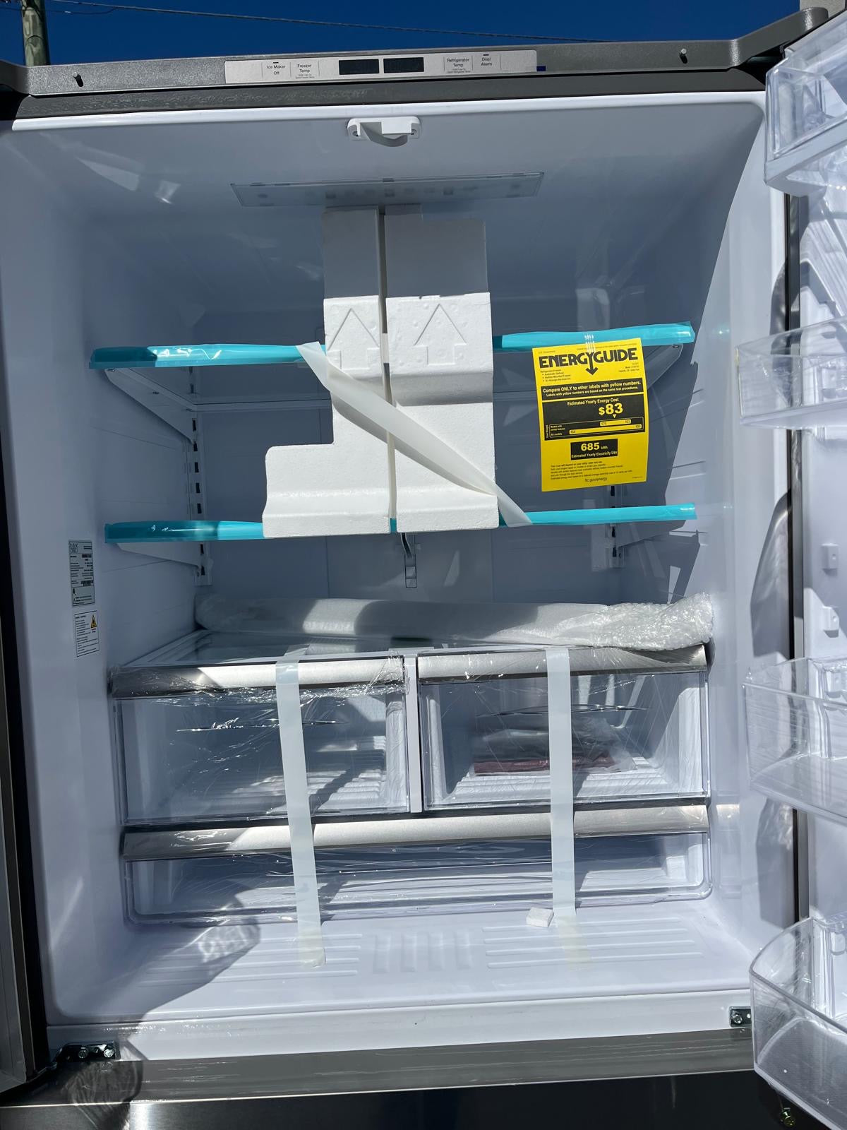 Kucht Professional K748FDS 36" Stainless Steel French Door Refrigerator