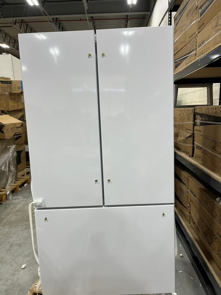 Kucht Professional K748FDS-W 36" White French Door Refrigerator