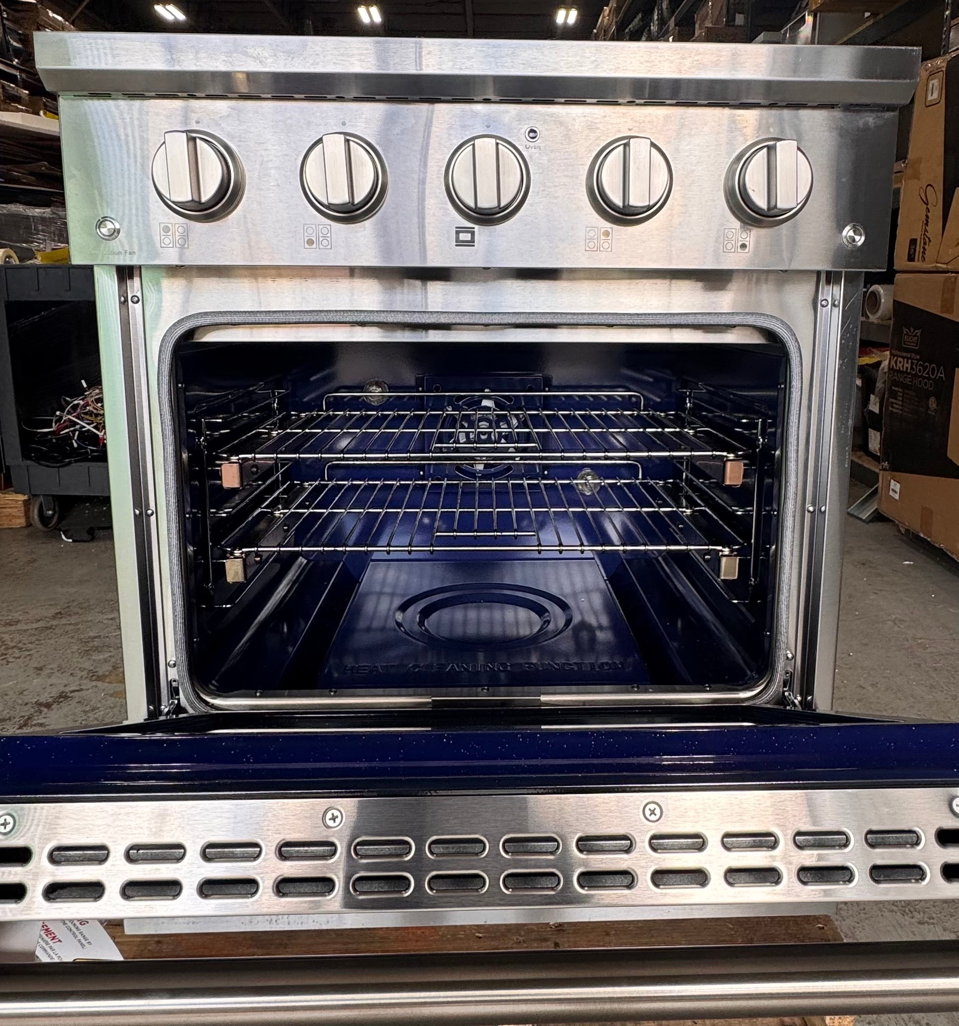 Kucht Professional Pro-Style KDF302 30" Stainless Steel Dual Fuel Range
