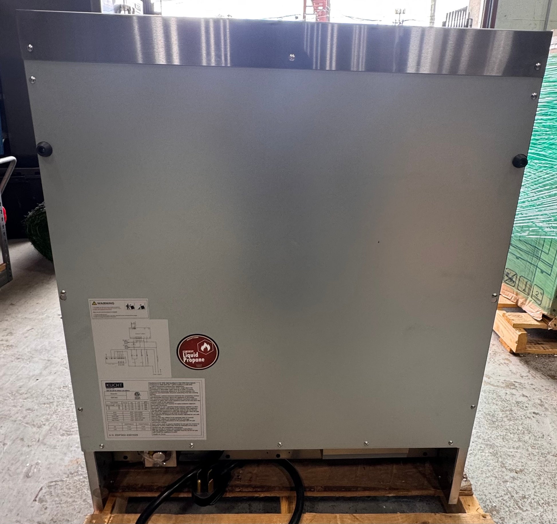 Kucht Professional Pro-Style KDF302 30" Stainless Steel Dual Fuel Range