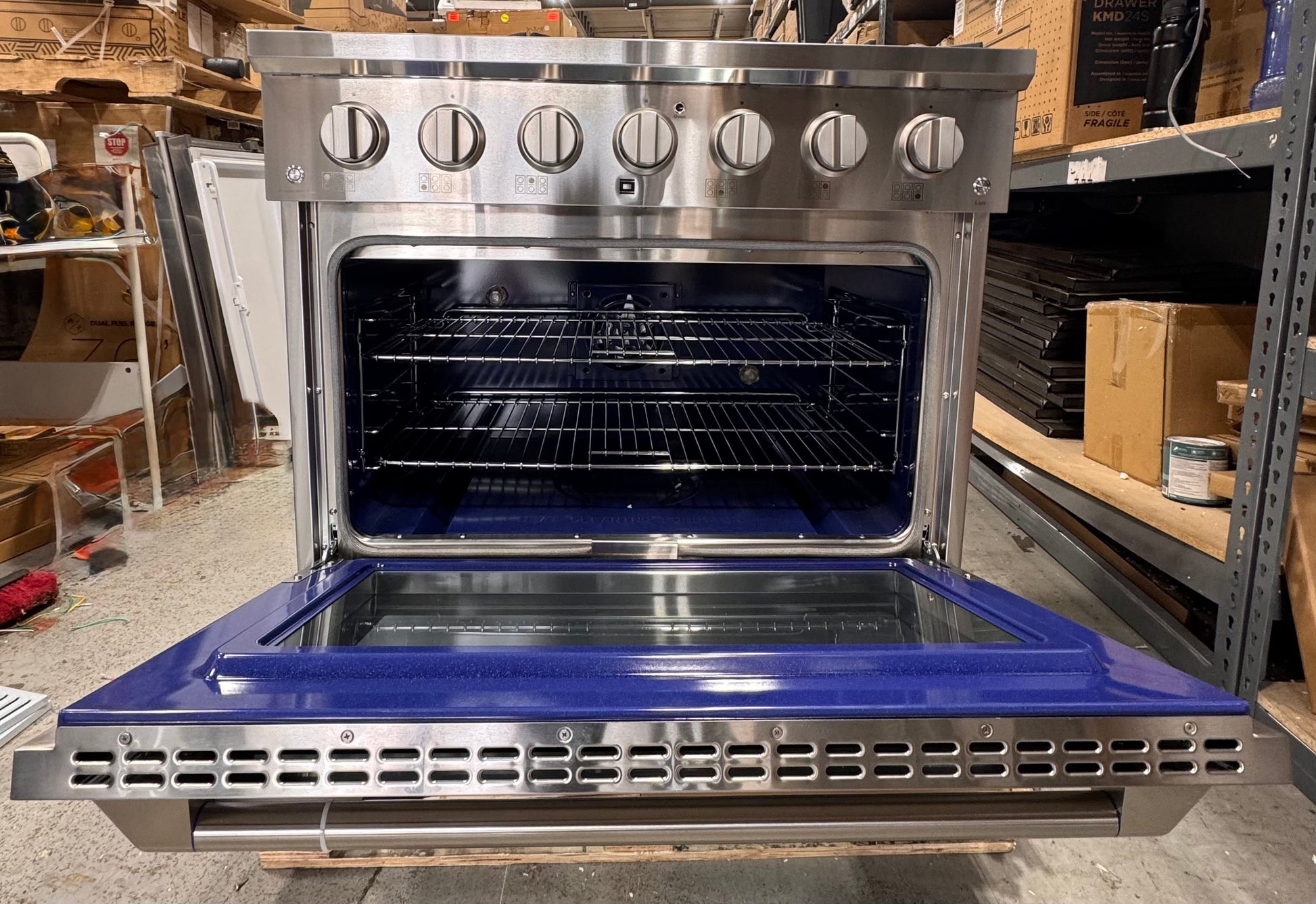 Kucht Professional Pro-Class KDF362 36" Stainless Steel Dual Fuel Range