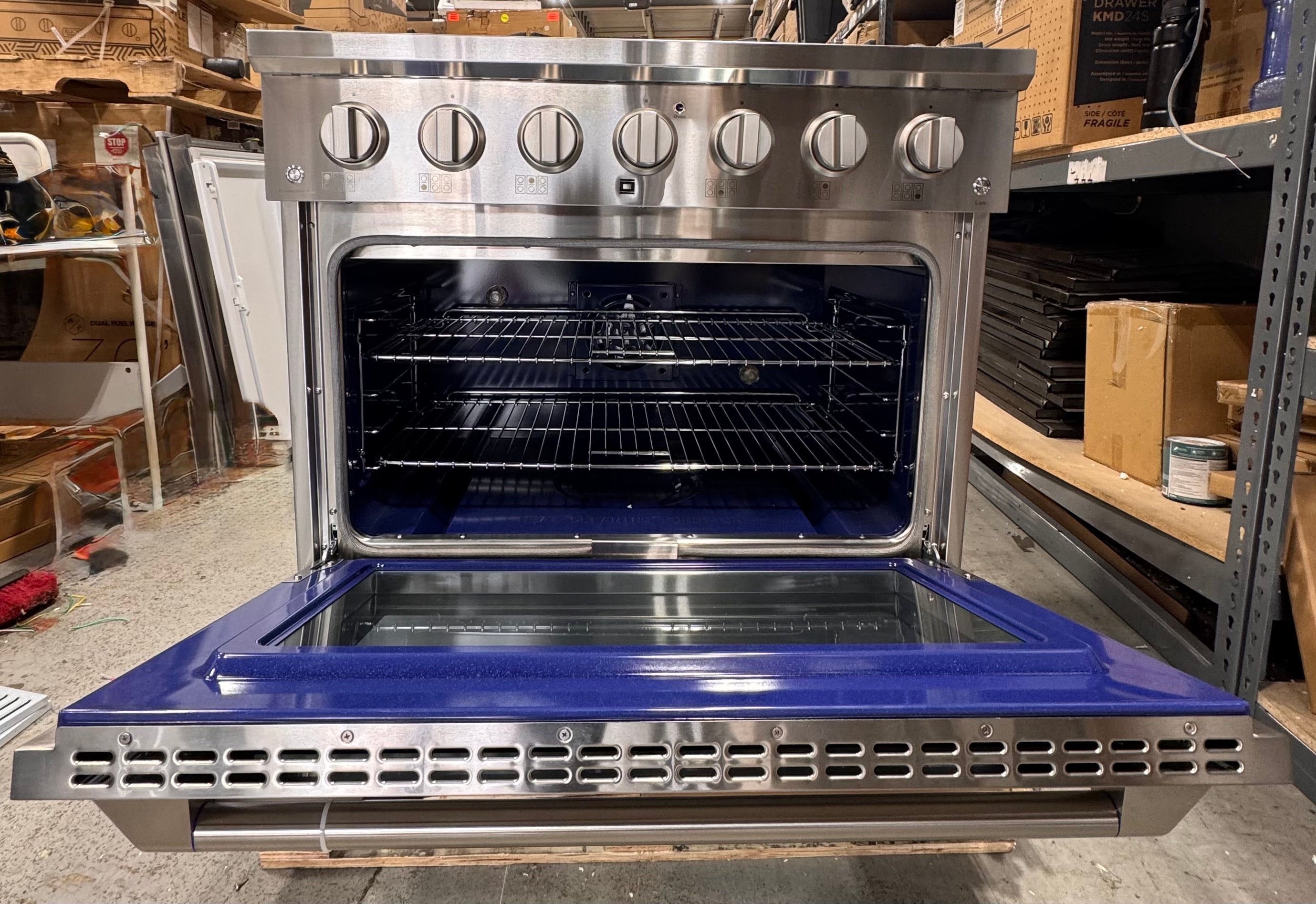 Kucht Professional Pro-Class KDF362 36" Stainless Steel Dual Fuel Range