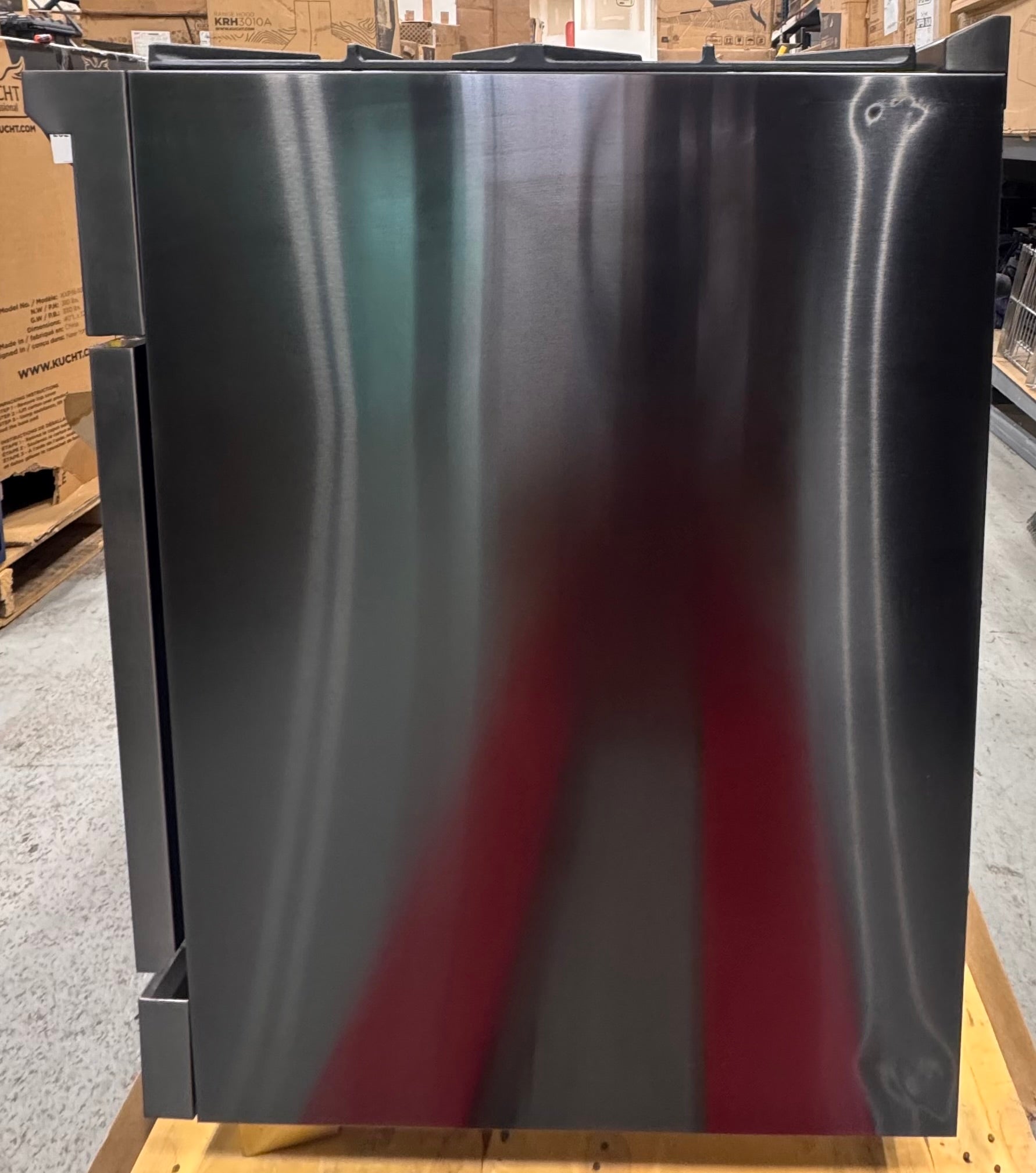 Kucht Professional KEG303 30" Black Stainless Steel Gas Range