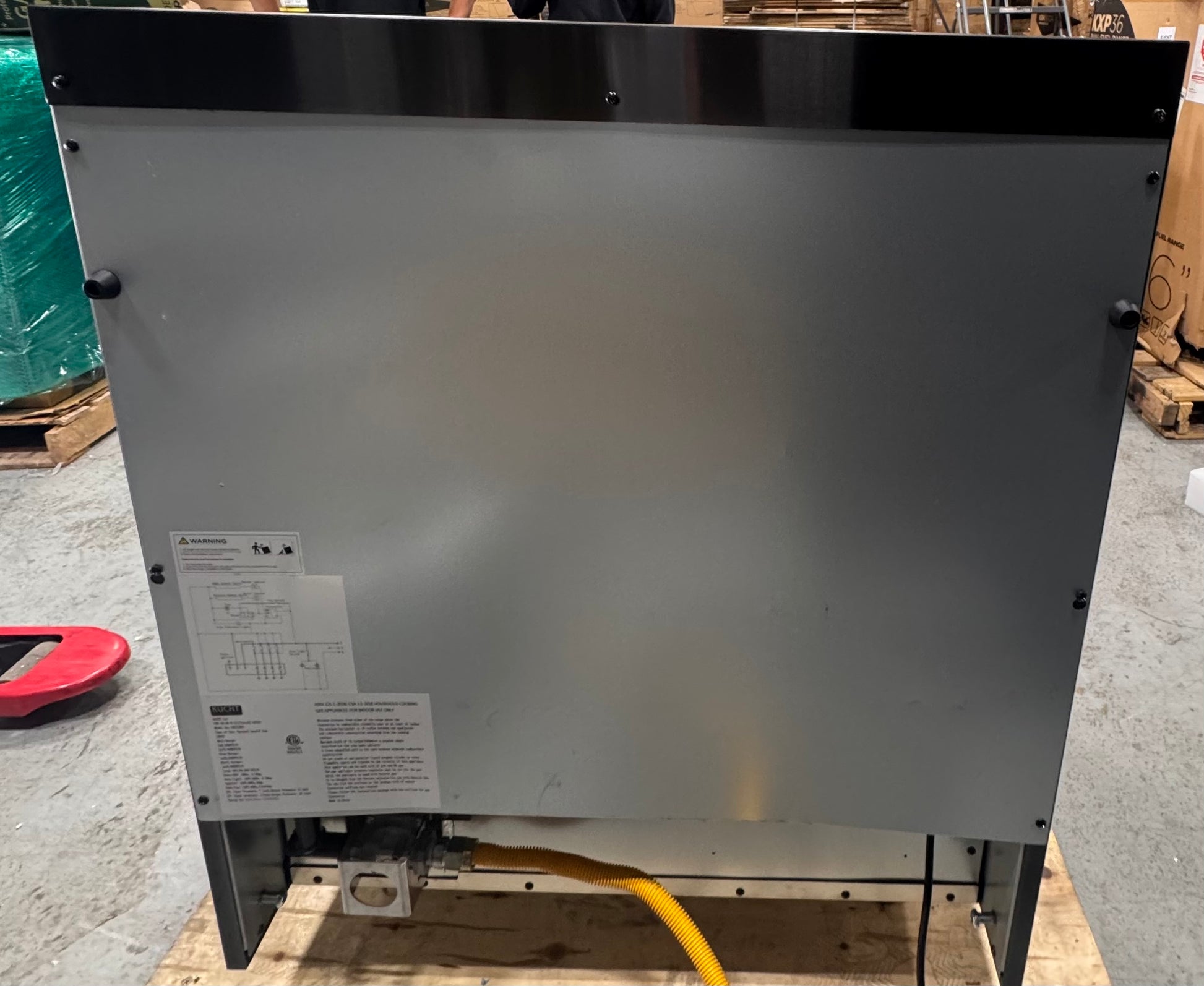 Kucht Professional KEG303 30" Black Stainless Steel Gas Range