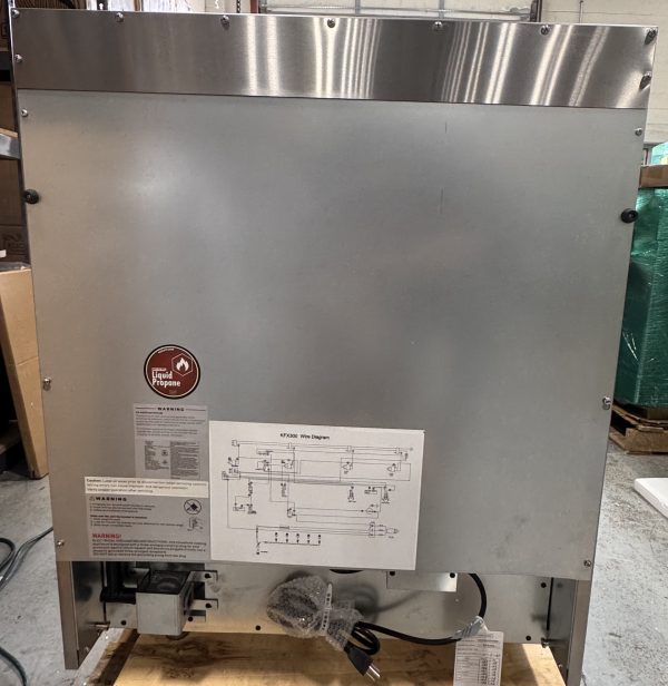 Kucht Professional KFX300 30" Stainless Steel Gas Range with Black Knobs