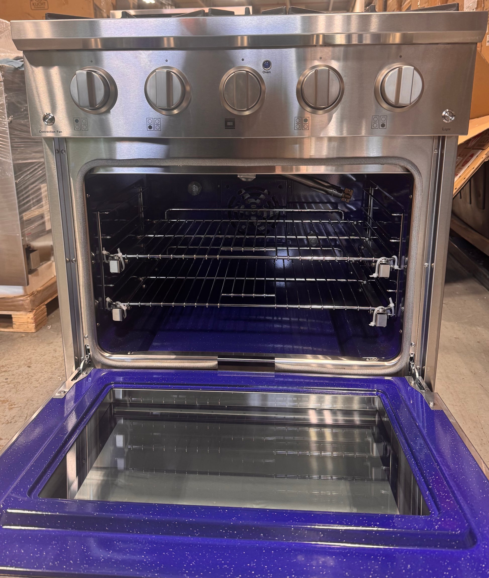 Kucht Professional KNG301/LP 30″ Stainless Steel Gas Range