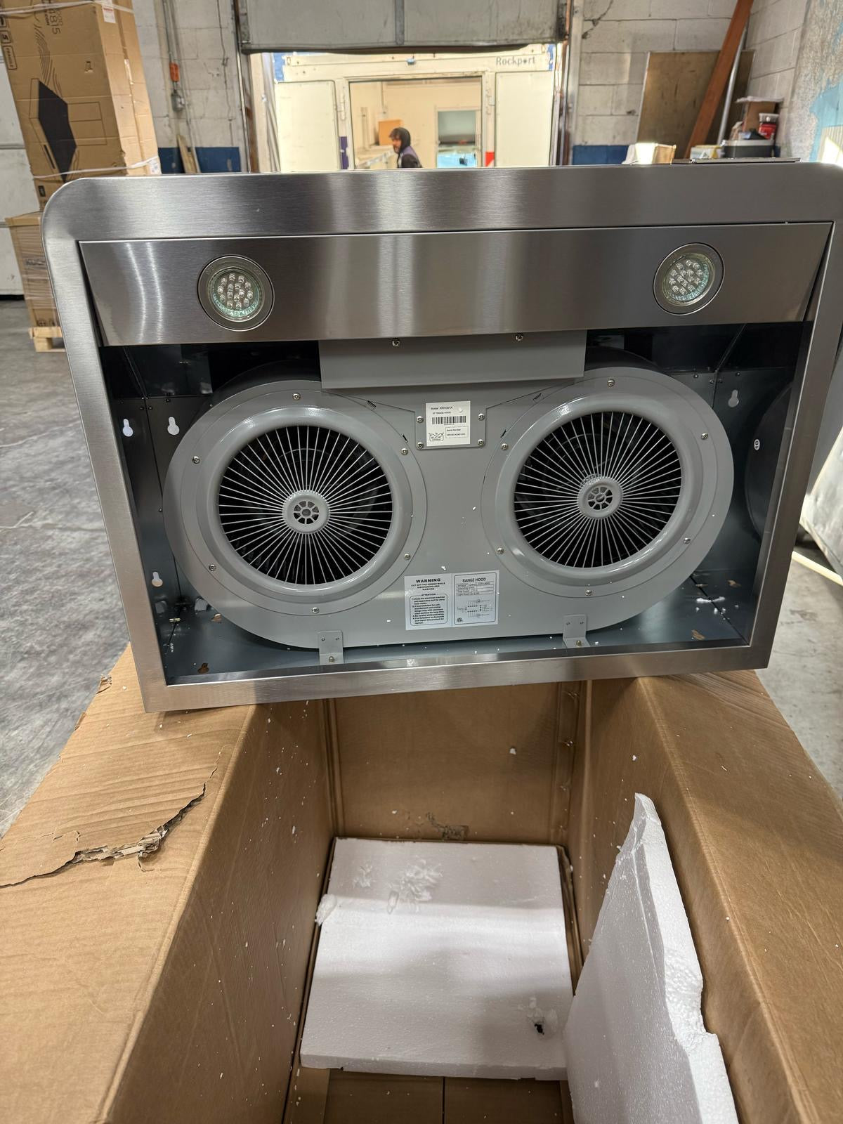 Kucht Professional KRH301A 30" Stainless Steel Under Cabinet Range Hood