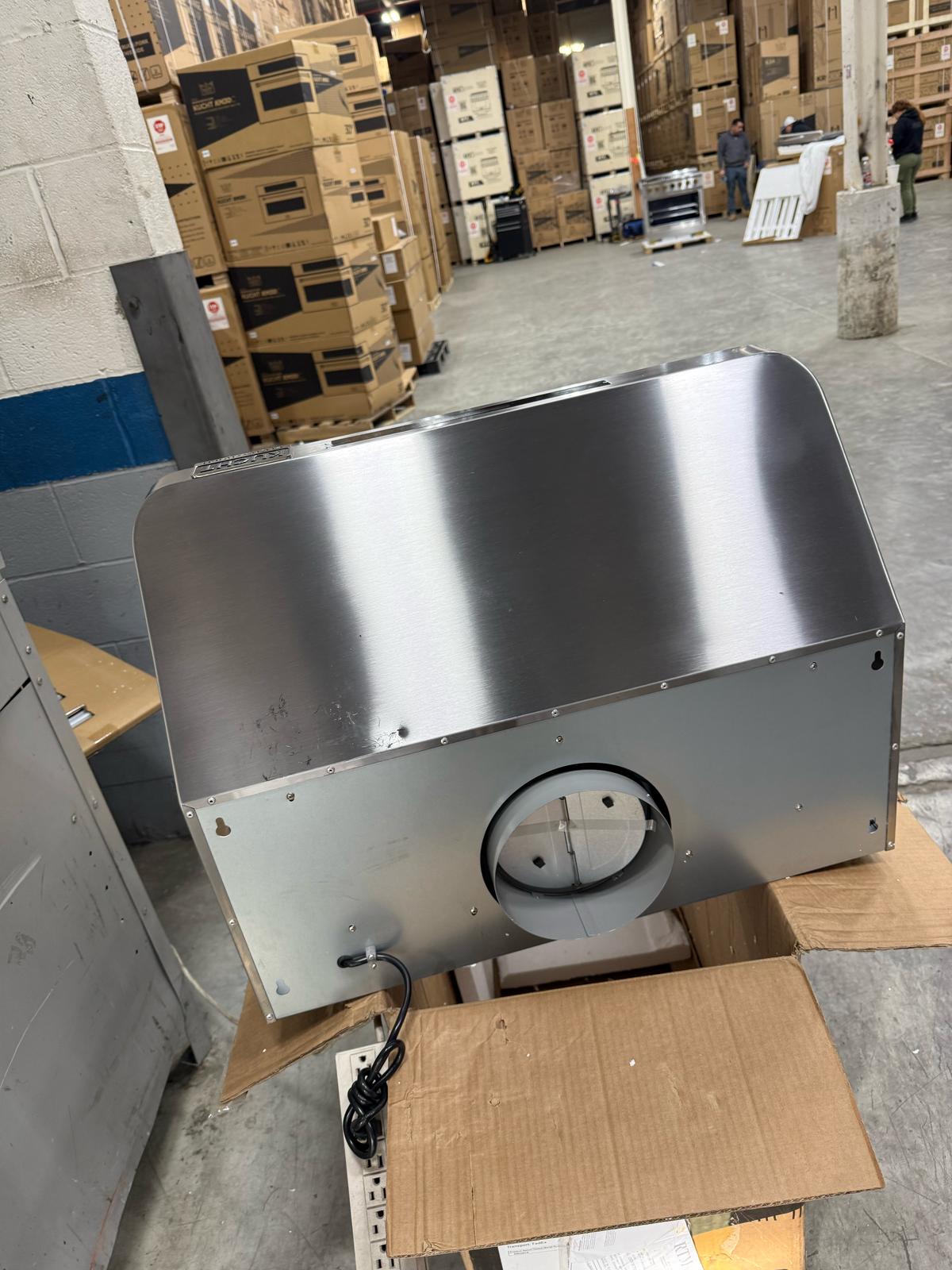 Kucht Professional KRH301A 30" Stainless Steel Under Cabinet Range Hood