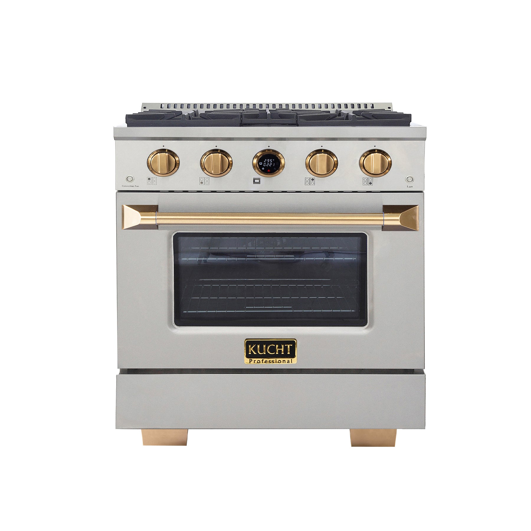 Kucht Professional 30" Stainless Steel Dual Fuel Range