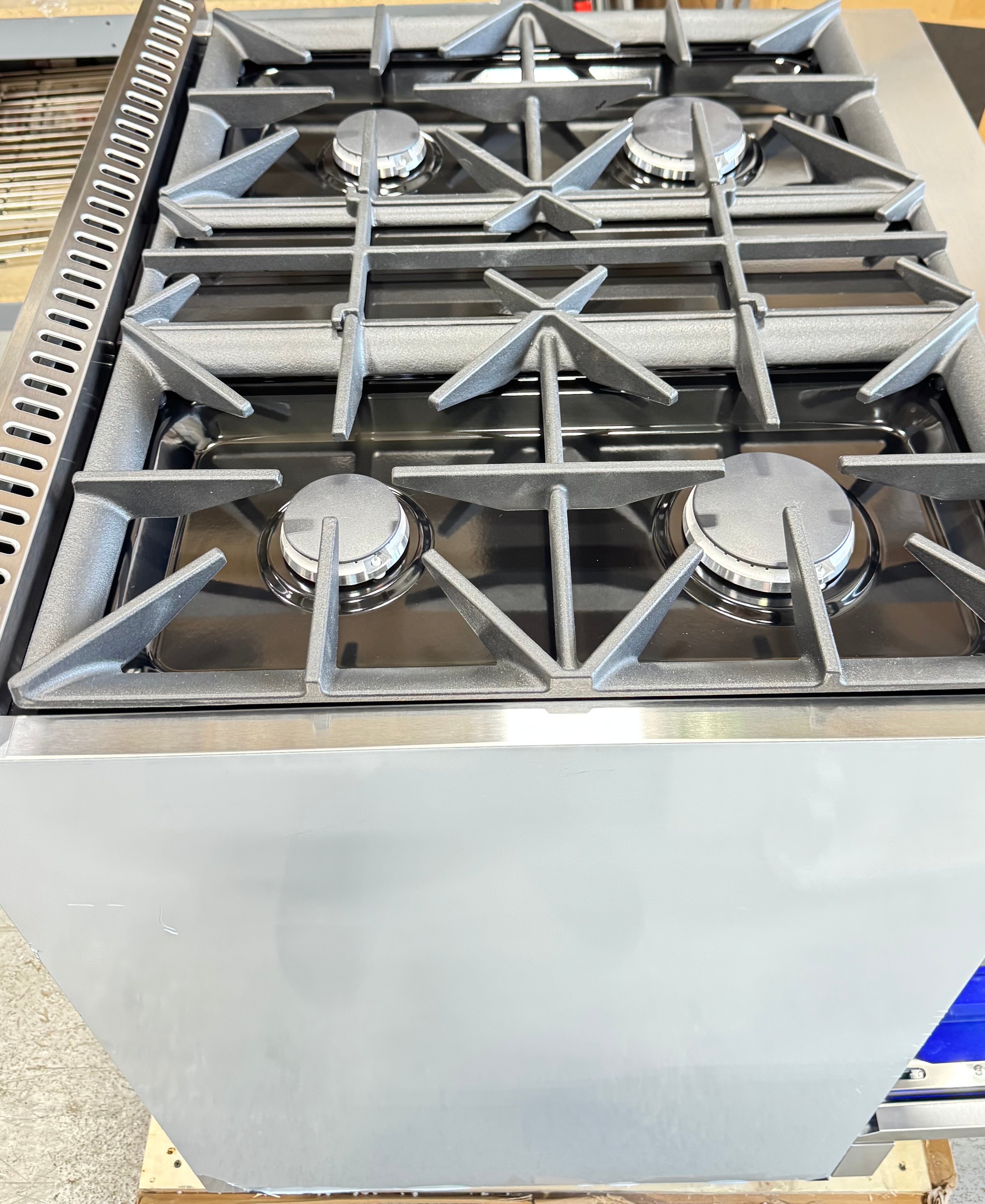 Kucht Professional KXP30-GL 30" Stainless Steel Dual Fuel Range